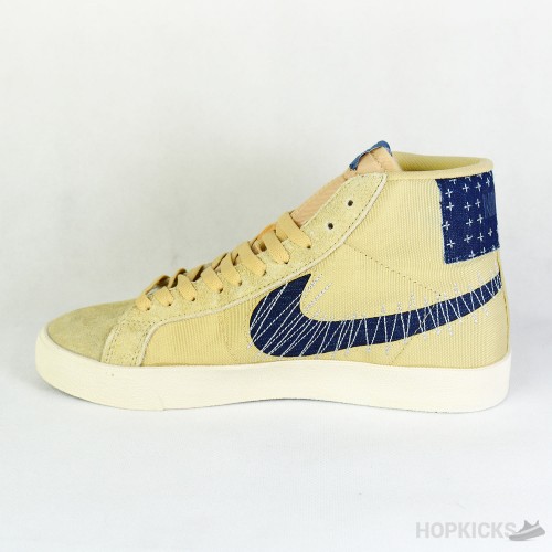 SB Zoom Blazer Mid Sashiko Sesame